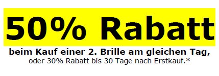 50 Prozent Rabatt 50 Prozent Rabatt