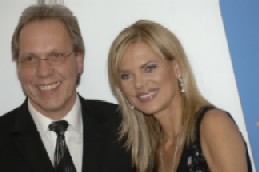 Reinhard Krause mit Nina Ruge